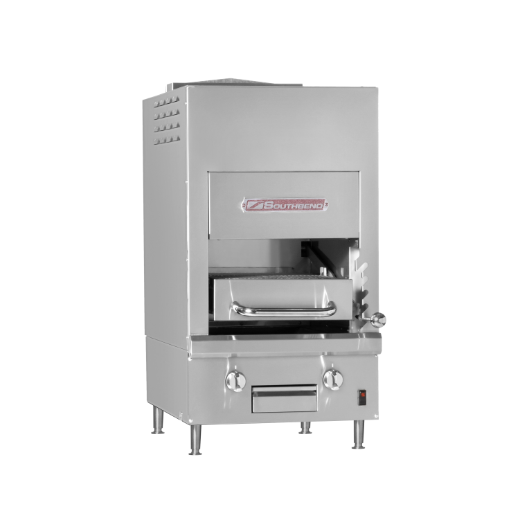 24″ Upright Infrared Broiler Gas Single Deck Catering Outdoor – Natural Gas, 52000 Total BTU