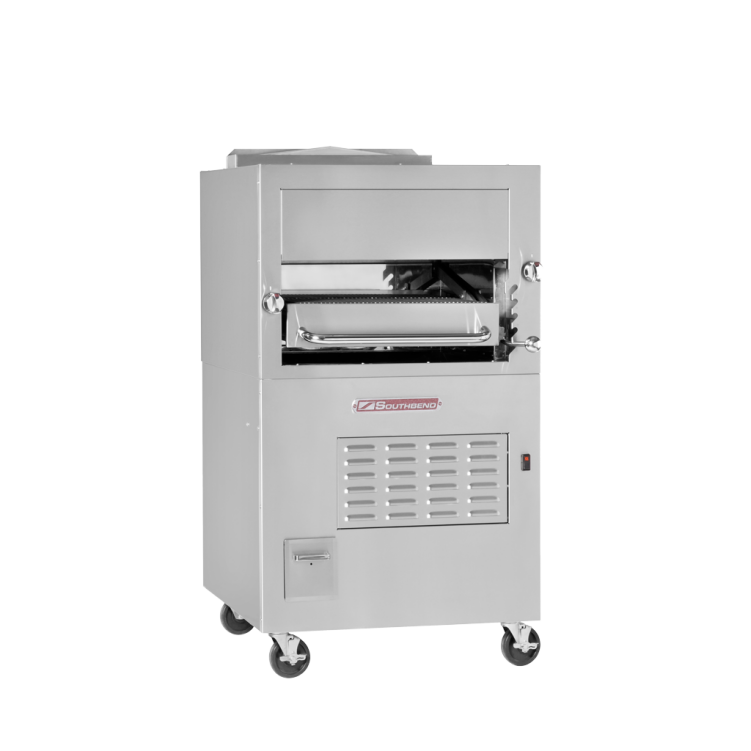 34″ Upright Infrared Broiler Gas Single Deck – Natural Gas, 104000 Total BTU
