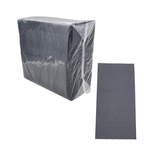 Dinner Napkin - 2 Ply - Black - 16x16 (1000)
