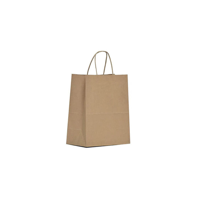 Shopping Bag - Kraft - 10x5.5x13 - Twist Handle (250)