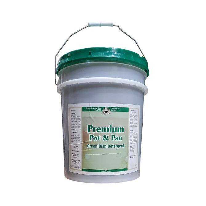 Dish Detergent - Premium - Pot & Pan - Green - 5 gal Bucket (1)