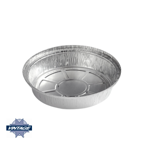 Disposable Pan - Aluminum - Round - 7 in dia (500)