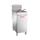 Vulcan LG500 70 Lb Floor Tube Fired Natural Gas Fryer