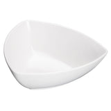 WDM005-203 - 9" Melamine Triangular Bowl, White, 24pcs/case