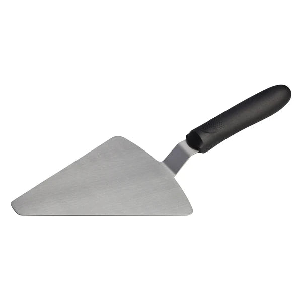 TKP-62 - Pizza Server, Black Polypropylene Handle, 6-7/8" x 5-7/8" Blade