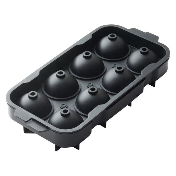 ICCP-8K - Silicone Ice Tray, 8 Compartments - Black
