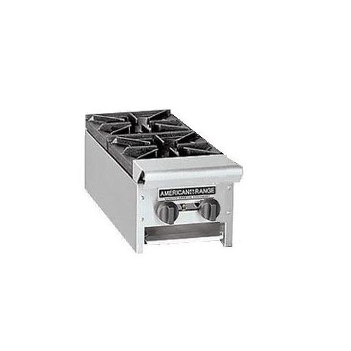 American Range ARHP-12-2, Counter Unit, 12 inch 2-Burner Manual Control Hotplate, NSF