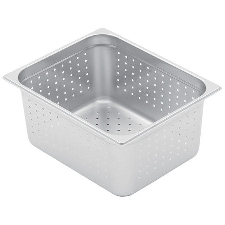 Full Size Food Pan, Perforated, Set of 6