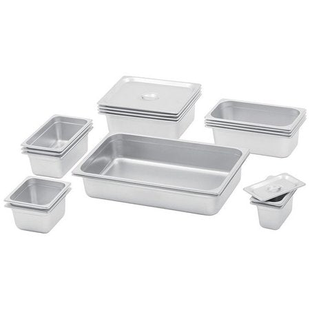 Sixth Size Food Pan, Solid, Set of 12