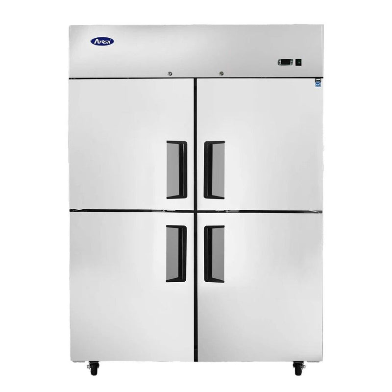 Atosa MBF8008GR, 51.8-Inch 43.3 Cu. Ft. Reach in Freezer with Four Split Doors