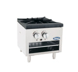 Atosa CookRite ATSP-18-1L, 21-Inch Gas Single Burner Stock Pot Stove, NG