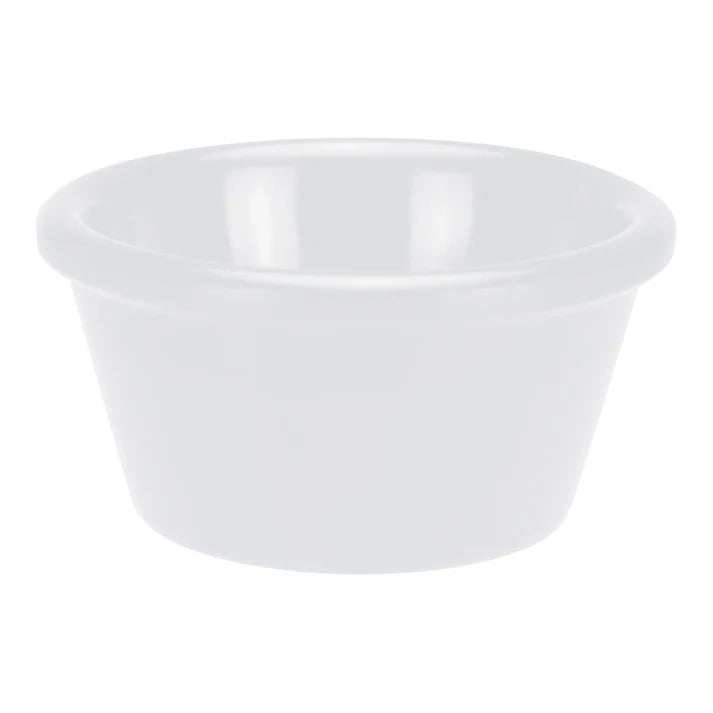 RP-4W - Melamine Ramekin, Plain - White, 4 oz