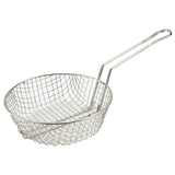 MSB-08 - Nickel Plated Steel Culinary Basket - Coarse, 8