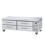 Blue Air BACB74M-HC, 74-inch 4 Drawers Marine Edge Refrigerated Chef Base, 14.3 Cu. Ft.