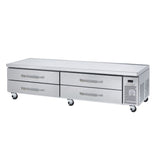 Blue Air BACB96M-HC, 96-inch 4 Drawers Marine Edge Refrigerated Chef Base, 21.4 Cu. Ft.