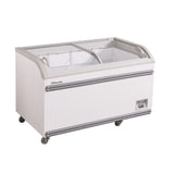 Blue Air BCF80-HC, 80-inch Sliding Top White Chest Freezer, 24.7 Cu. Ft.