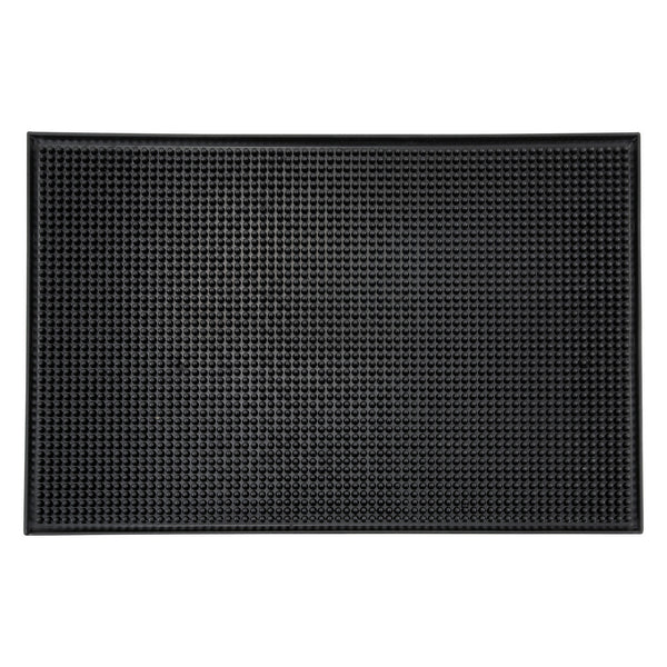 BM-1812K - Bar Service Mat, 18" x 12" - Black