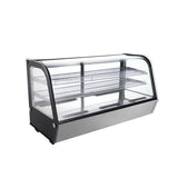 Admiral Craft BDRCTD-200, 48-inch Black Diamond Refrigerated Countertop Display Case, 7 Cu.Ft.