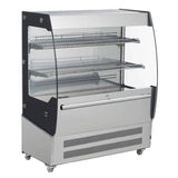 Admiral Craft BDVACM-200, 40-inch Black Diamond Vertical Air Curtain Merchandiser, 7 Cu.Ft.