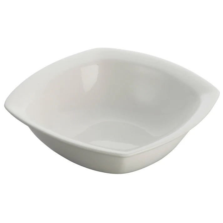 WDP020-101 - 5-1/2" Porcelain Square Bowl, Bright White, 36 pcs/case