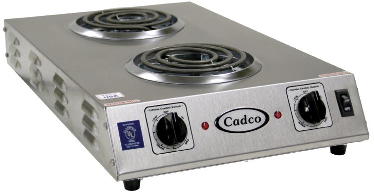 CDR-1TFB Hot Plate (Double, with Tubular Elements, Front to Back) 120V