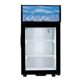 Admiral Craft CDRF-1D/2, 16-inch Countertop Display Refrigerator, 2 Cu.Ft.