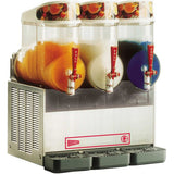 Cecilware NHT3UL 21" FrigoGranita Frozen Beverage Dispenser w/ (3) 2.5 gal Bowls - Stainless, 115v