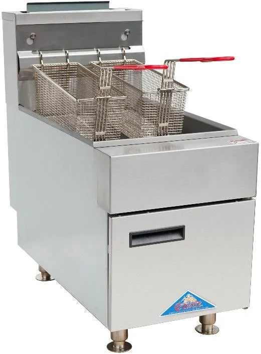 Comstock-Castle CCGTF-35-P Full Pot Countertop Gas Fryer