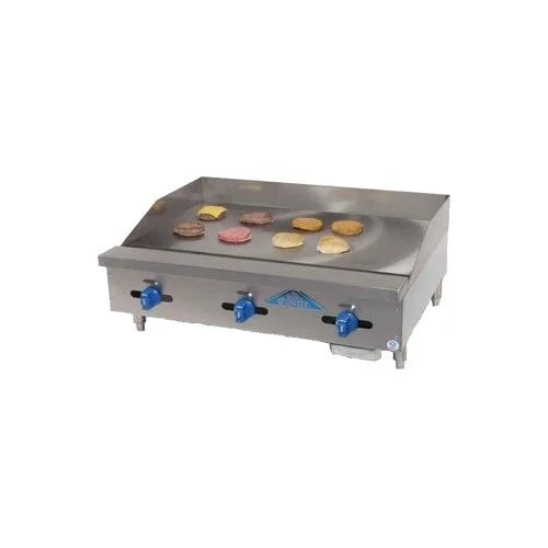 Comstock-Castle FHP72-72 72" Countertop Gas Griddle with Manual Controls, 120.000 BTU