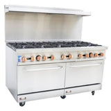 Copper Beech CBR-10 Restaurant Range Natural Gas 60