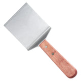 TN46 - Steak/Burger Turner, Offset, Wooden Handle, 4-1/8