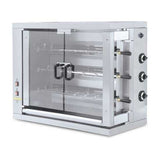 Pegasus CR-3G, Gas Chicken Rotisserie Oven With 3 Spits - 48,000 BTU