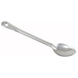 BSON-13 - Winco Prime One-piece Stainless Steel Basting Spoon, NSF - Solid, 13