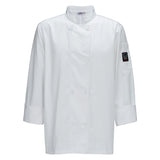 UNF-12WXXL - Ventilated Chef Jacket with Roll-Tab Sleeves, Tapered Fit
