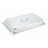 C-DCF - Stainless Steel Dome Cover with Center Handle - Full