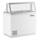 Coldline DIP-46, 47-Inch Ice Cream Dipping Cabinet Freezer, (8) Tub Capacity