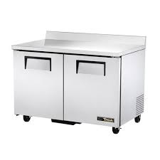 True TWT-48F Two Section Work Top Freezer