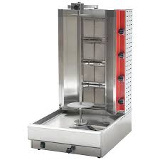 Omcan USA 47497, 38,000 Btu Gas Gyro Machine, 150 Lb