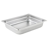 SPJM-202 - Anti-Jam Steam Pan, 24 Gauge Stainless Steel - Half, 2-1/2