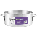 ALBH-15 - Elemental Aluminum Brazier, 6mm - 15 Quart