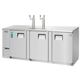 Everest Refrigeration EBD4-SS, 4 Taps 1/2 Barrel Draft Beer Cooler - Stainless Steel