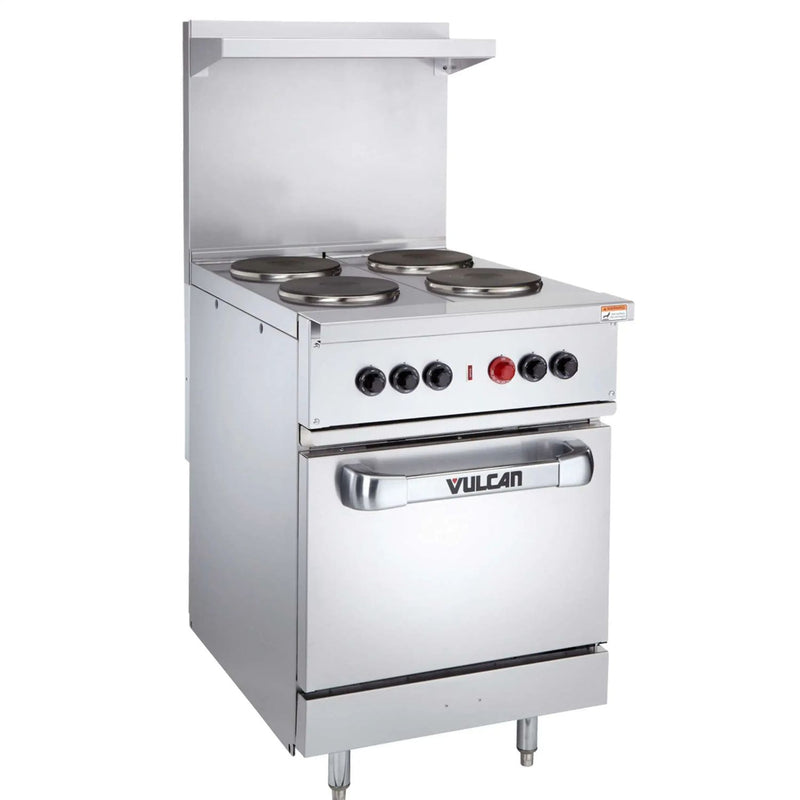 Vulcan EV24S-4FP240, 24-Inch Electric Restaurant Range