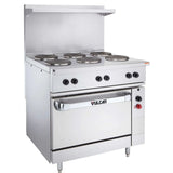 Vulcan EV36S-4FP12G208, 36-Inch Electric Restaurant Range
