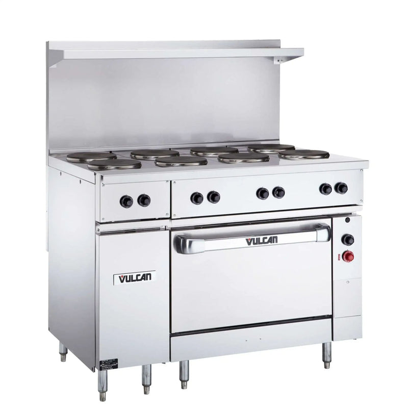 Vulcan EV48S-8FP480, 48-Inch Electric Restaurant Range