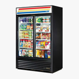 True GDM-45-HC-LD, 51-Inch Sliding Glass Door Merchandiser Refrigerator with Hydrocarbon Refrigerant and LED Lighting