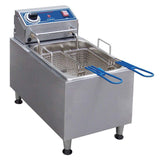 Globe PF10E, 10-Pound Electric Countertop Fryer, NSF