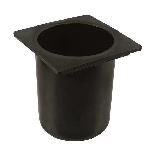 CR-2400 - Bar Maid, Bottle Well, Round, Black, Polyethylene
