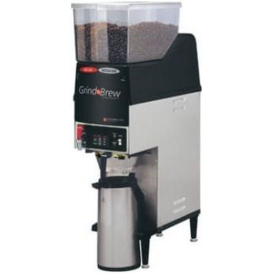 Grindmaster GNB-20H Single Coffee Brewer for Airpot w/ (2) Grinders, 6.5 lb Hopper, Fresh Brew, 120v