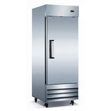 Admiral Craft GRRF-1D, 29-inch 1 Solid Door Reach-In Refrigerator, 23 Cu.Ft.