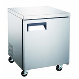 Admiral Craft GRUCFZ-27, 27-inch 1 Solid Door Grista Undercounter Freezer, 6.3 Cu.Ft.